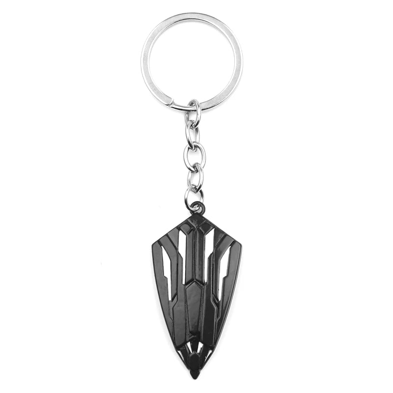 Porte-clés bouclier Captain America Avengers 3D effet brillant. ENDGAME wakanda
