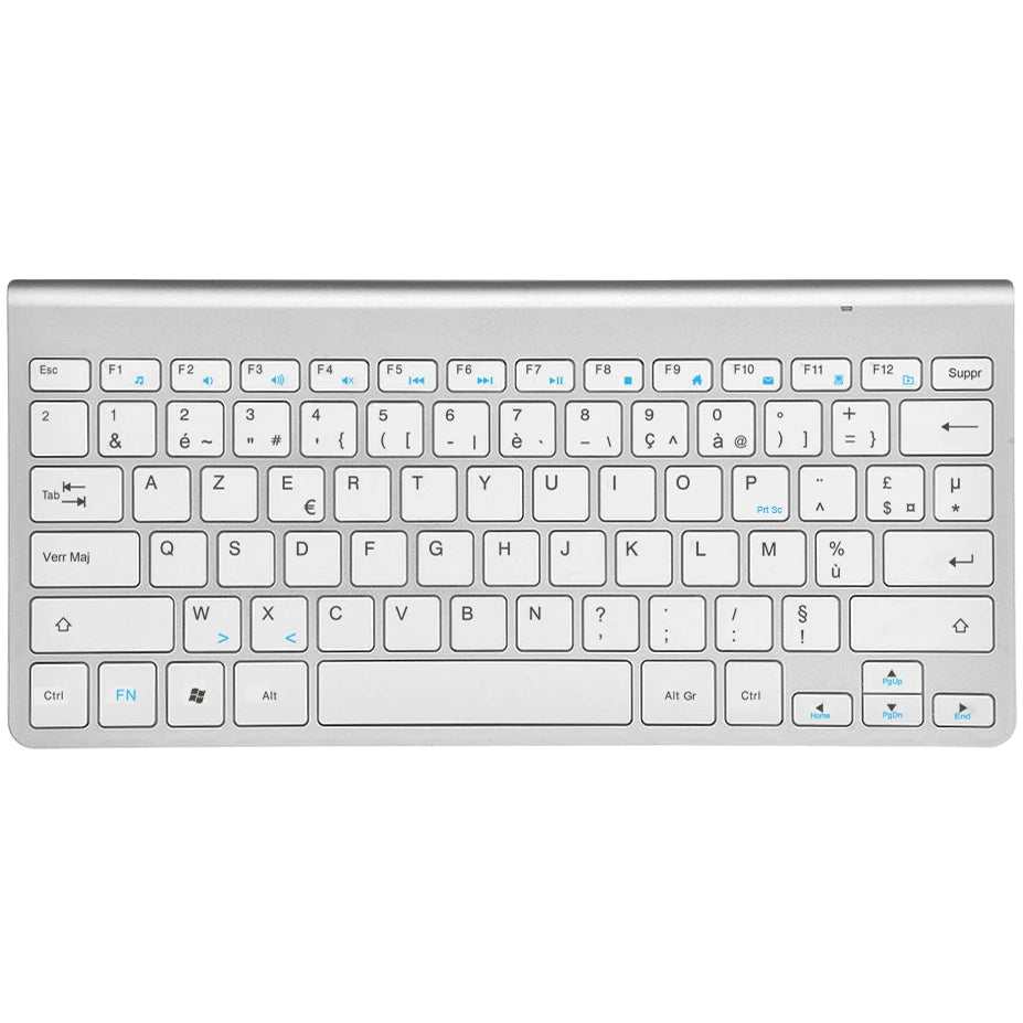 clavier sans fil blanc