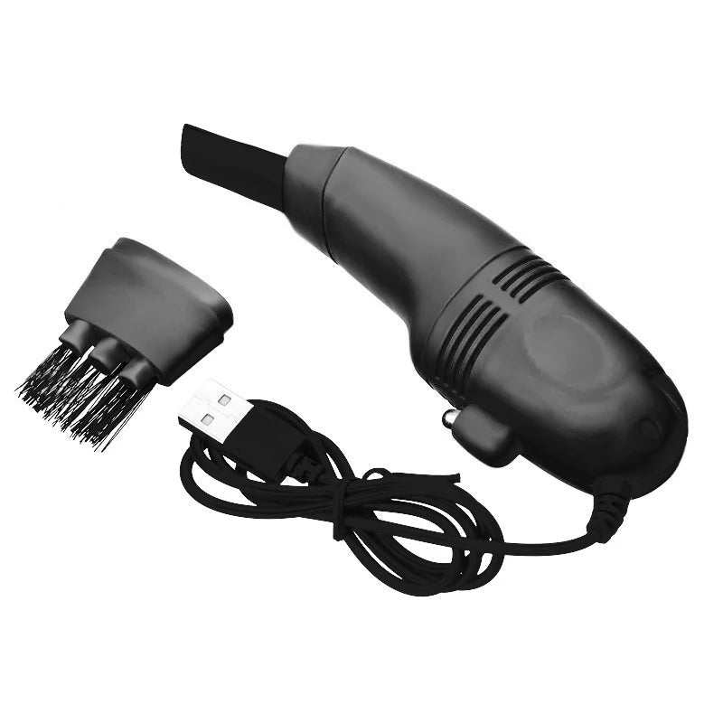 Mini Aspirateur Électrique USB pour Clavier noir