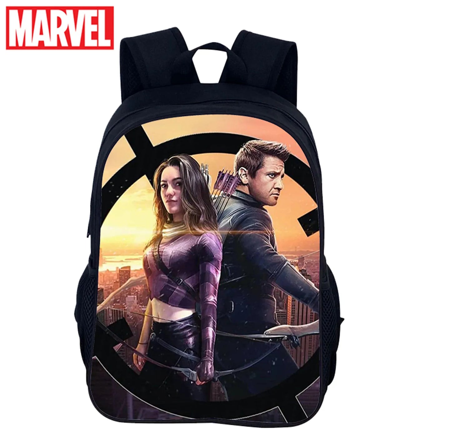 Sac de cours Marvel Hawkeye avec sangle ergonomique et doublure nylon