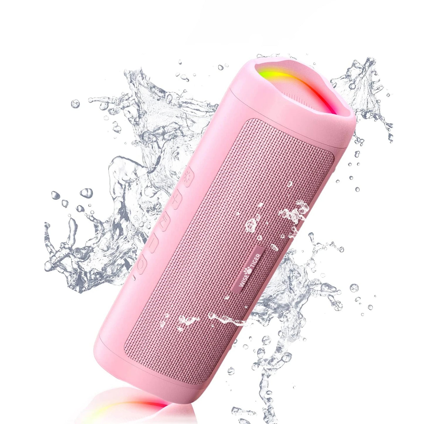 enceinte sans fil rose