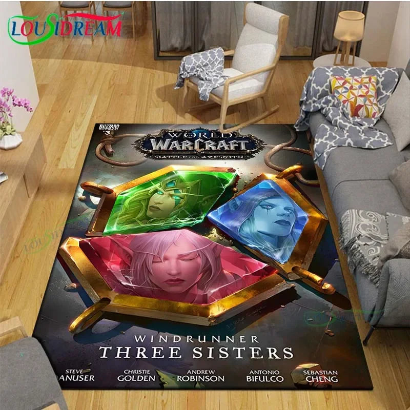 tapis sol gamer wow battle for Azeroth three sisters