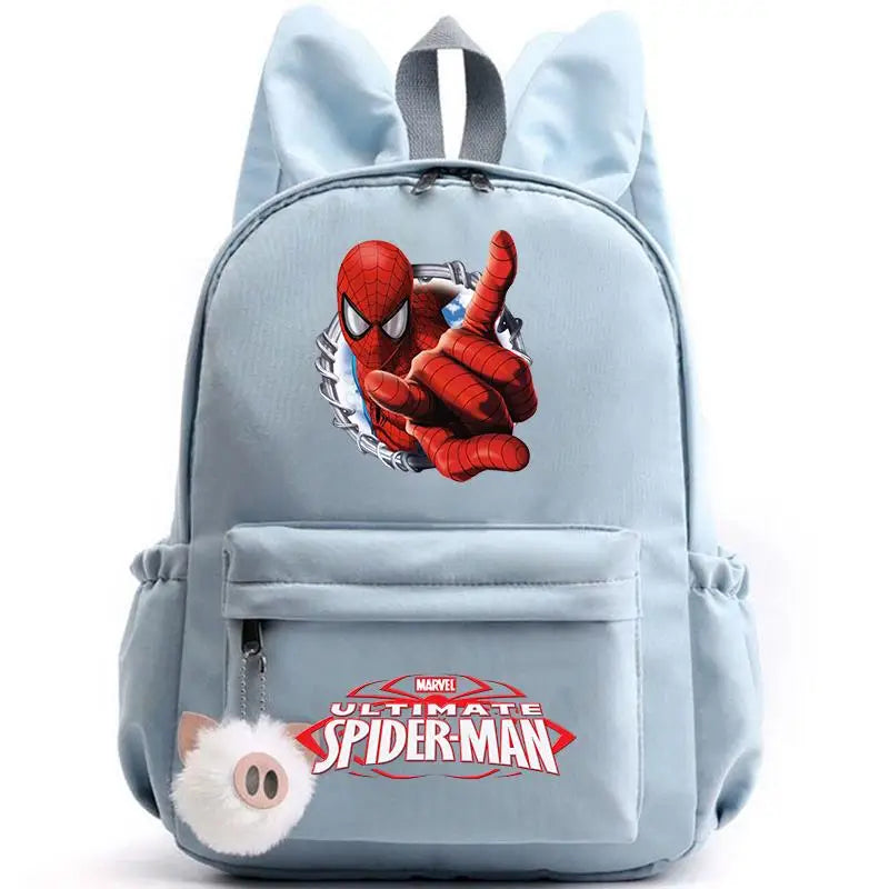 Sac à dos Spider-Man bleu Marvel garçon léger et résistant