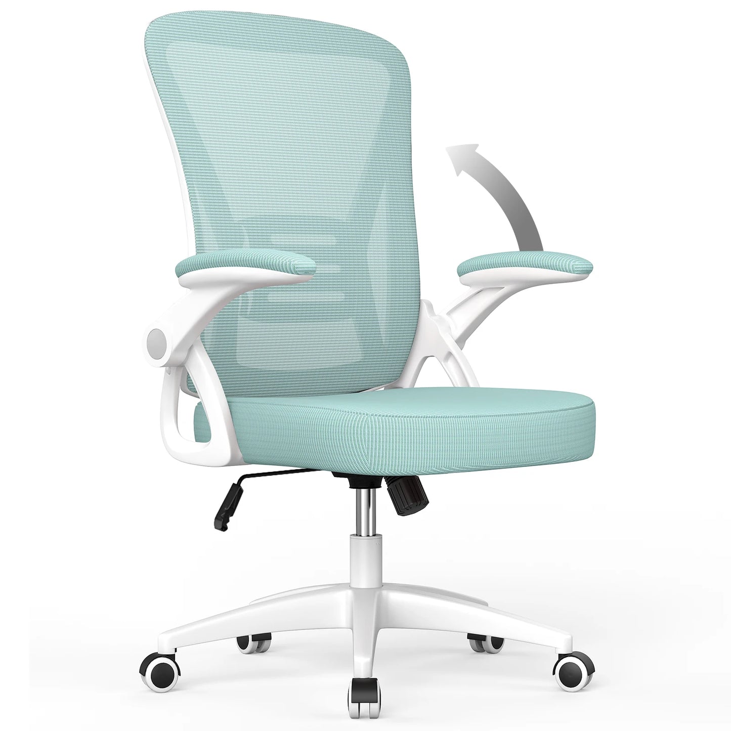 chaise ergonomique bleu