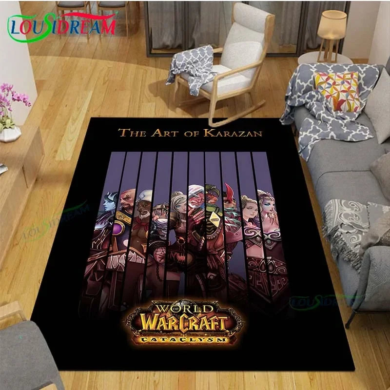 tapis sol world of warcraft wow cataclysm the art of karazan