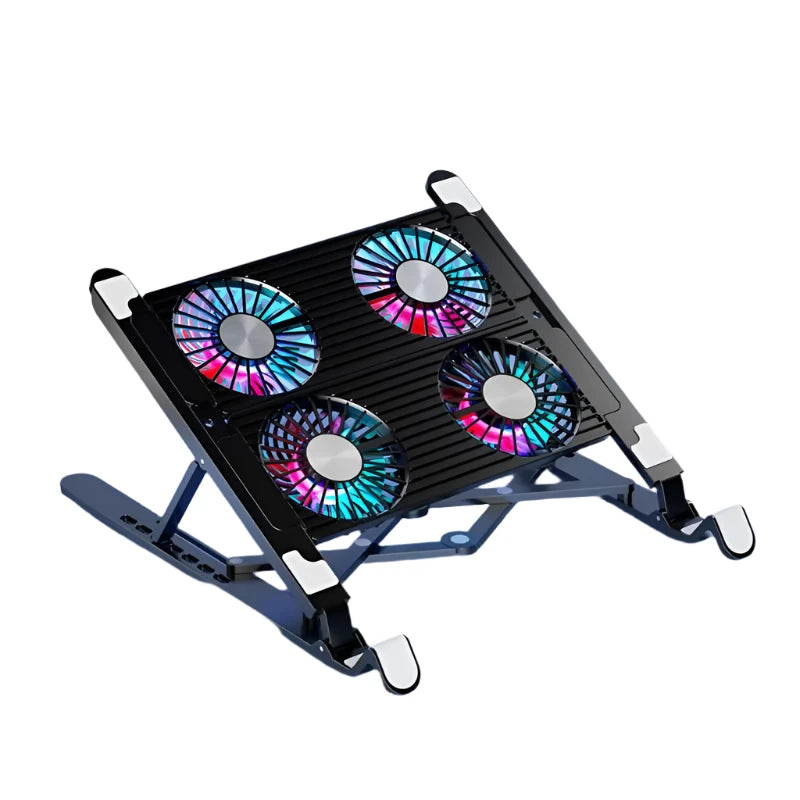support ordinateur 4 ventilateurs
