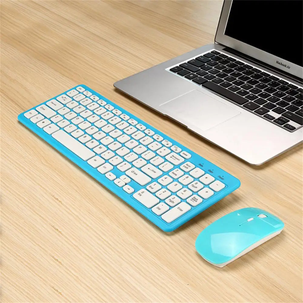 Clavier Français Sans Fil avec Souris