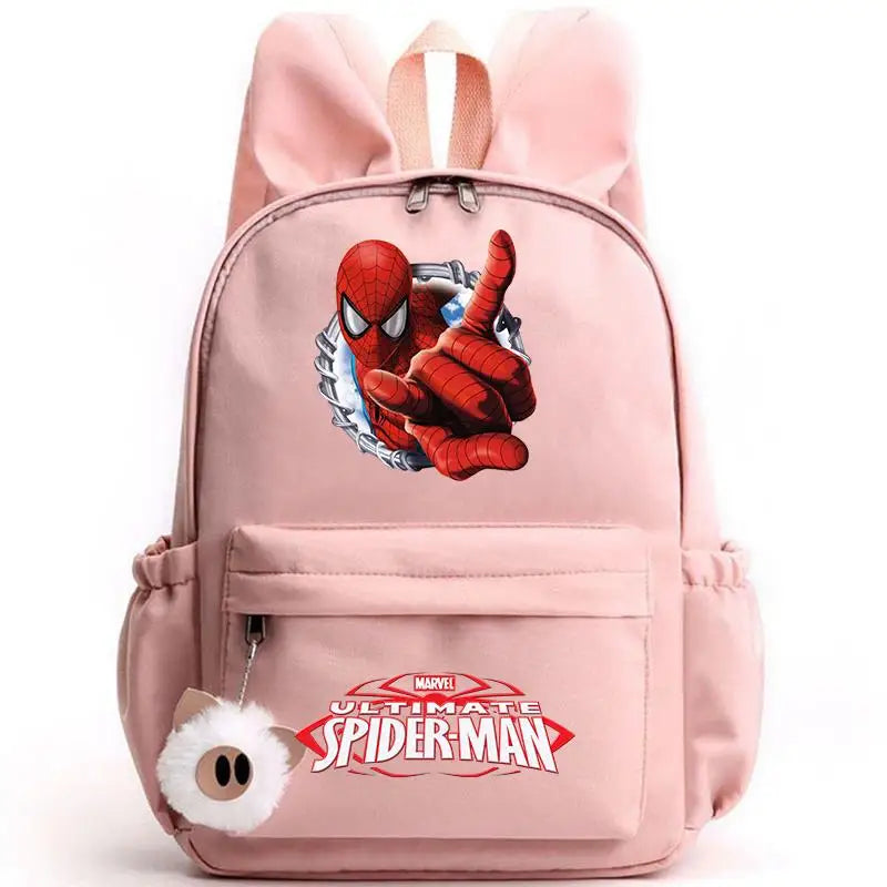 Sac à dos Spider-Man rose Marvel respirant et confortable