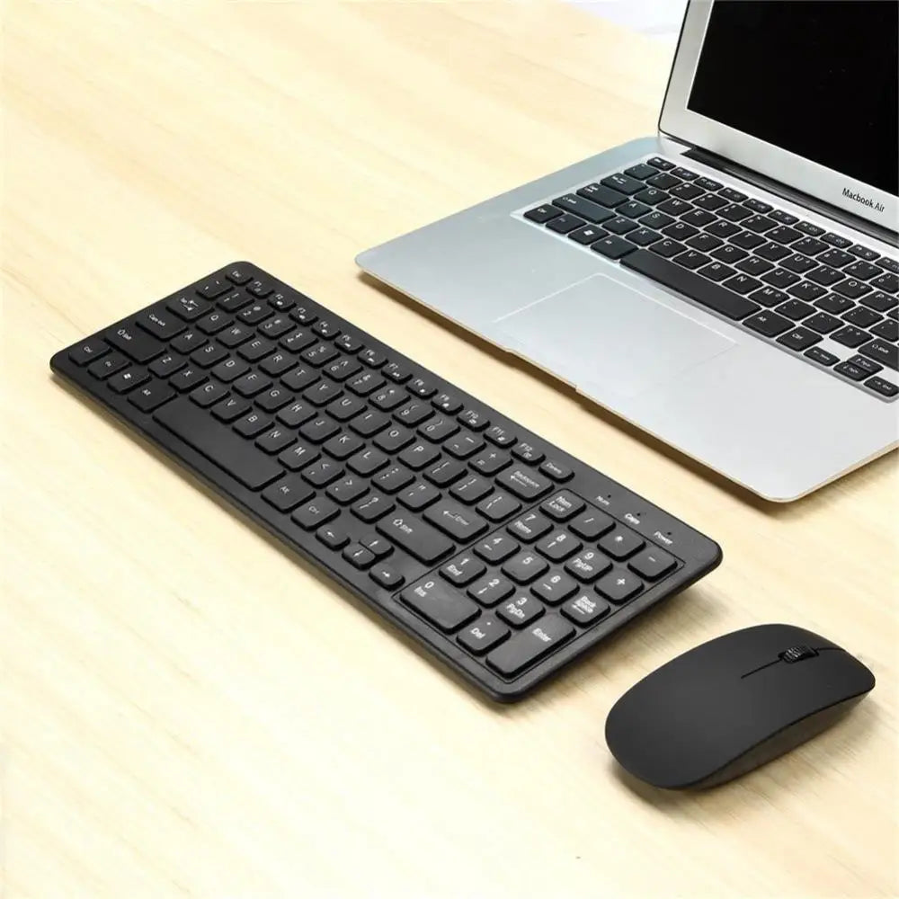 Clavier Français Sans Fil avec Souris