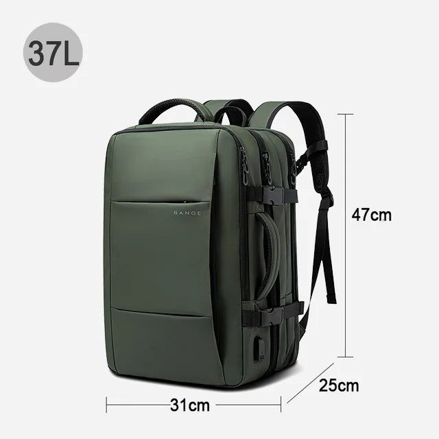 sac à dos ordinateur vert 37 L
