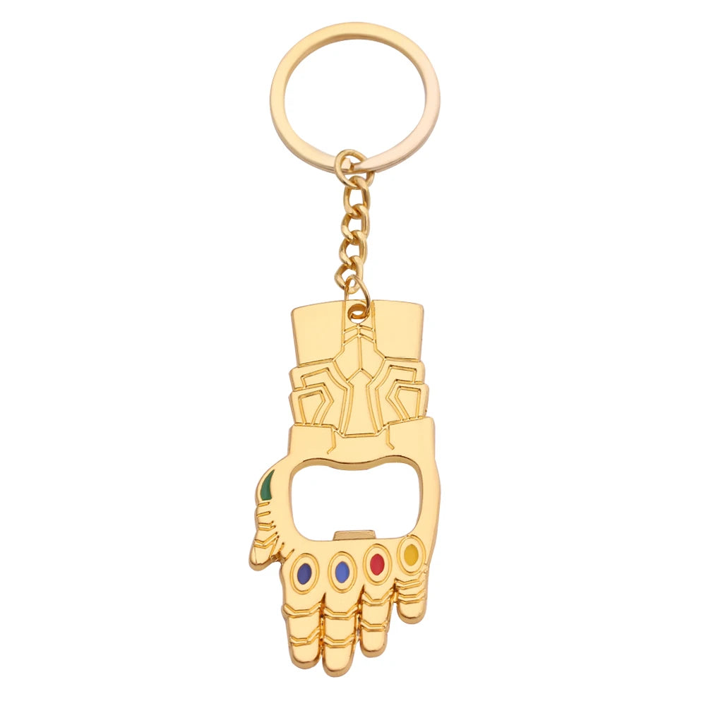Porte-clés Thanos métal 3D Avengers collection geek.