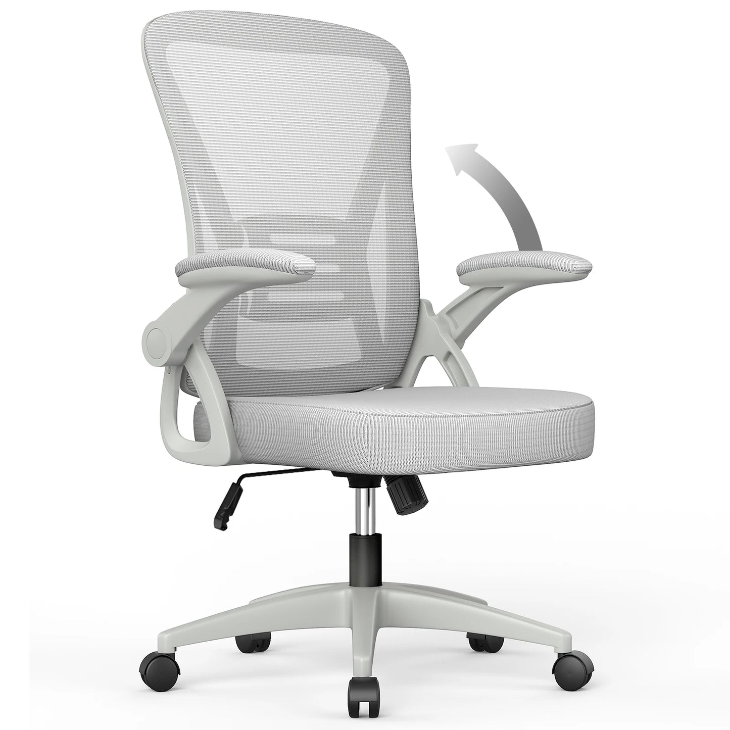 chaise ergonomique grise