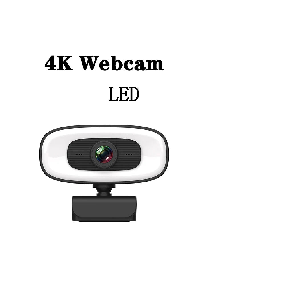 4k webcam led