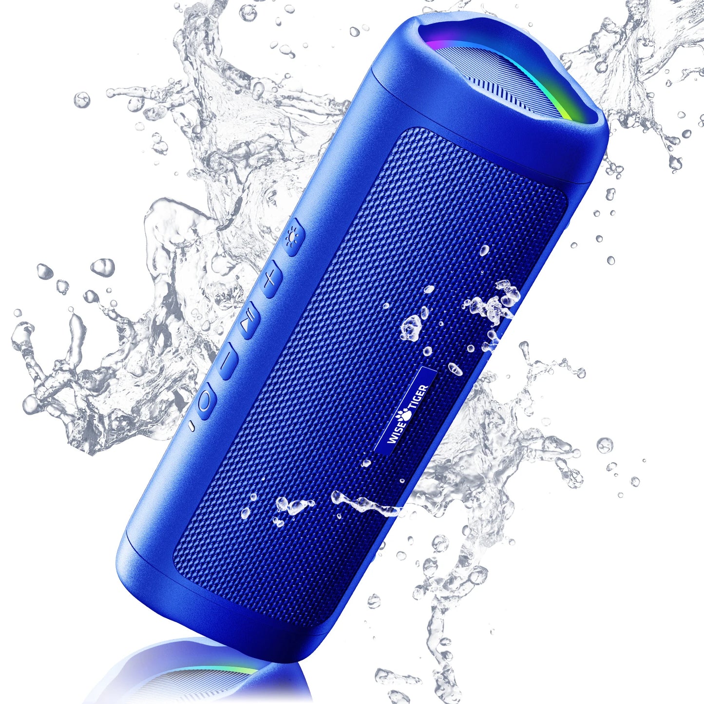 enceinte bluetooth bleu