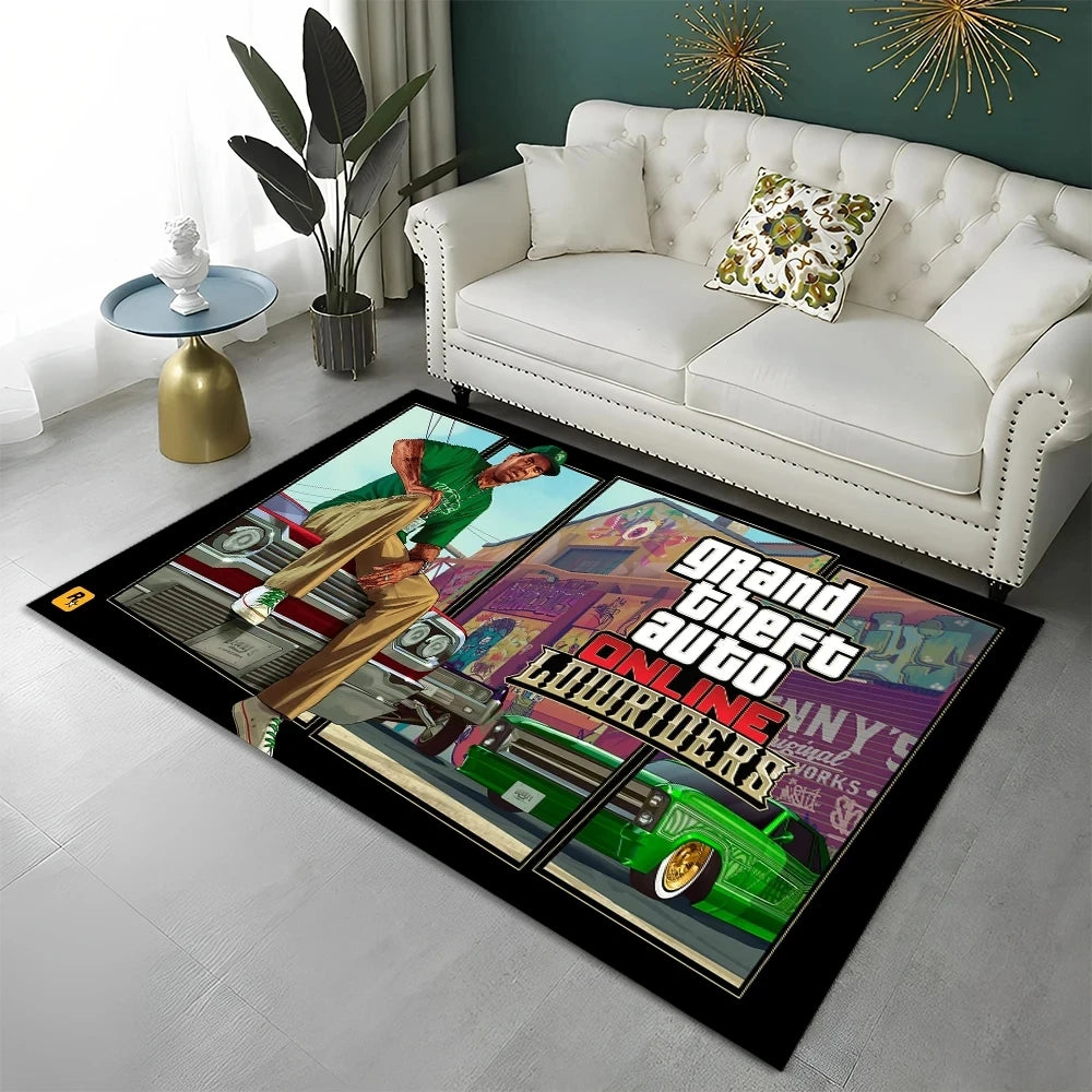 Tapis sol gamer GTA online lowriders