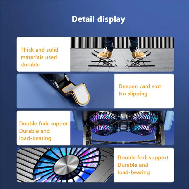 Support pour ordinateur portable avec ventilation