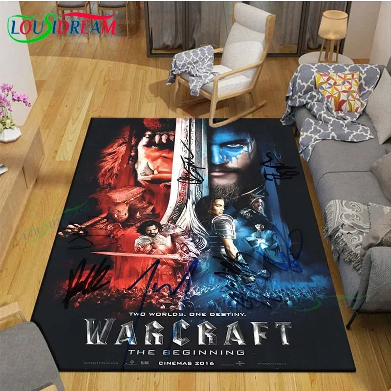tapis sol gamer wow warcraft the beginning