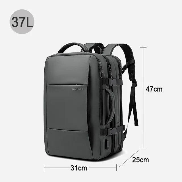 sac à dos ordinateur gris 37L