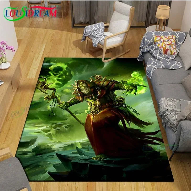 tapis sol gamer wow guldan