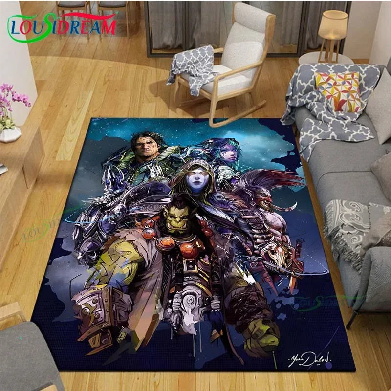 tapis sol gamer world of warcraft wow