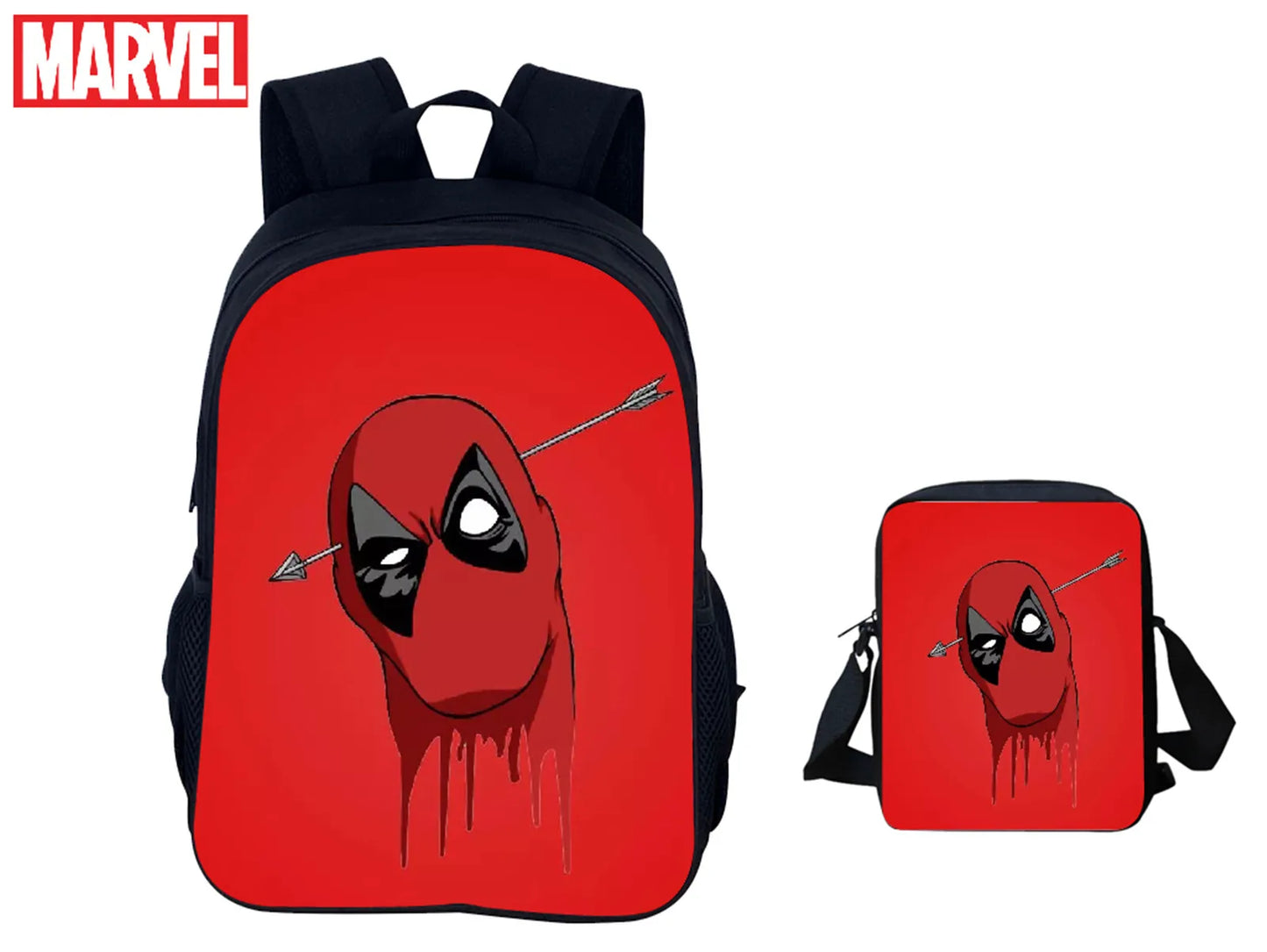 Sac Marvel Deadpool unisexe en nylon imperméable, confortable et résistant