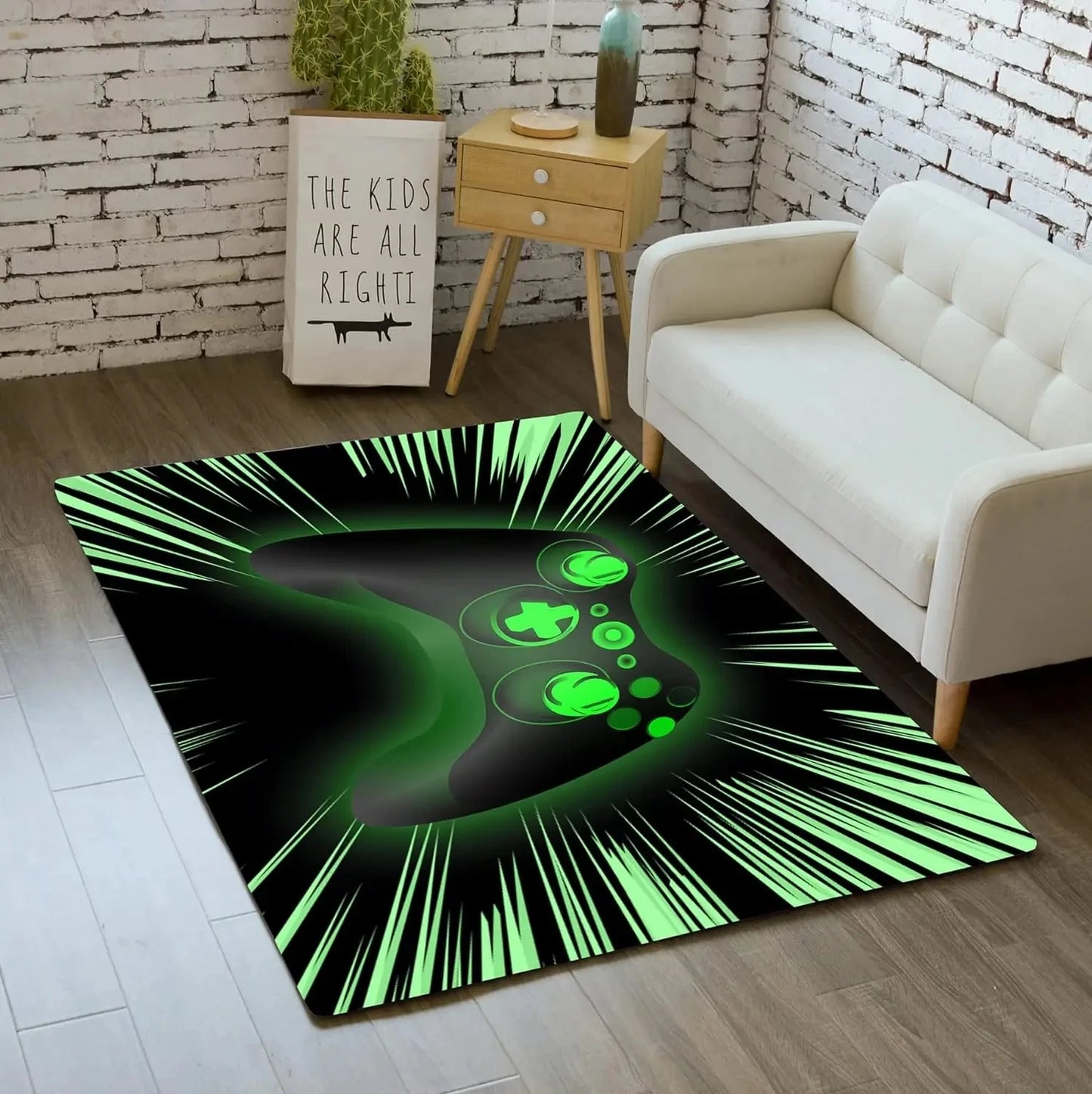 tapis sol gamer manette xbox