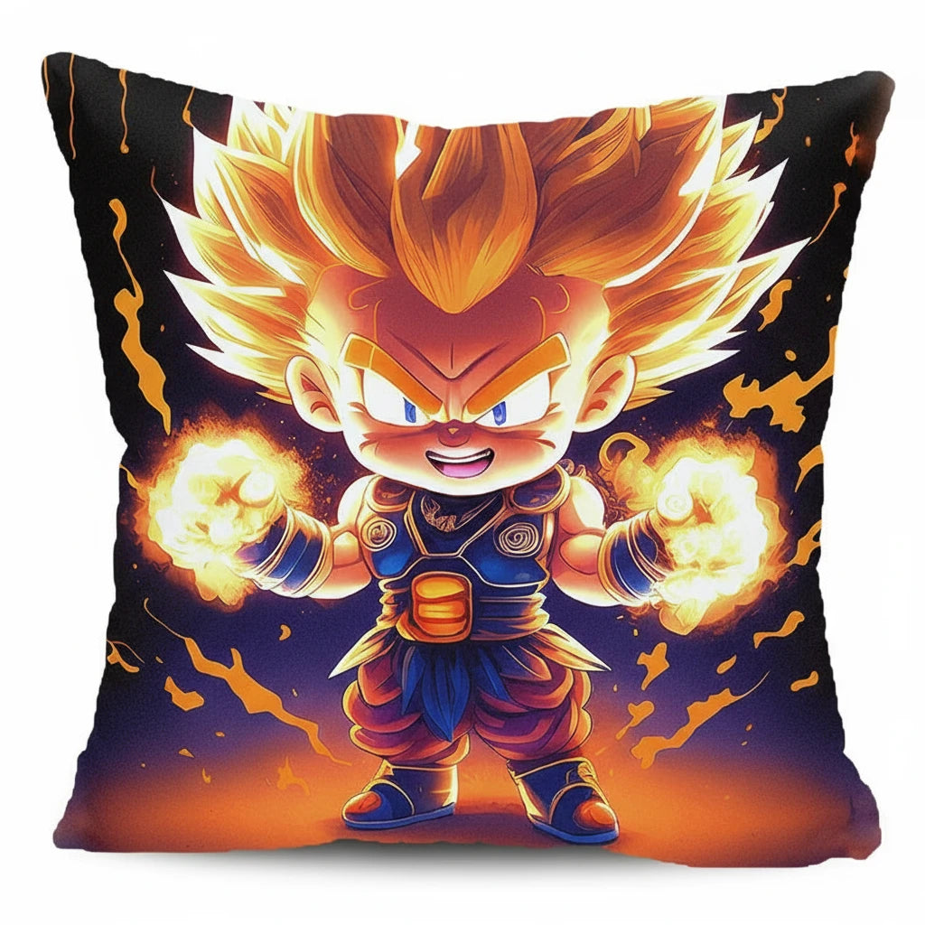 Housse de coussin Dragon Ball Z anti-décoloration durable