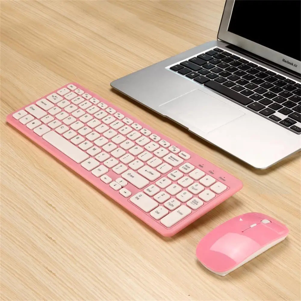 Clavier Français Sans Fil avec Souris