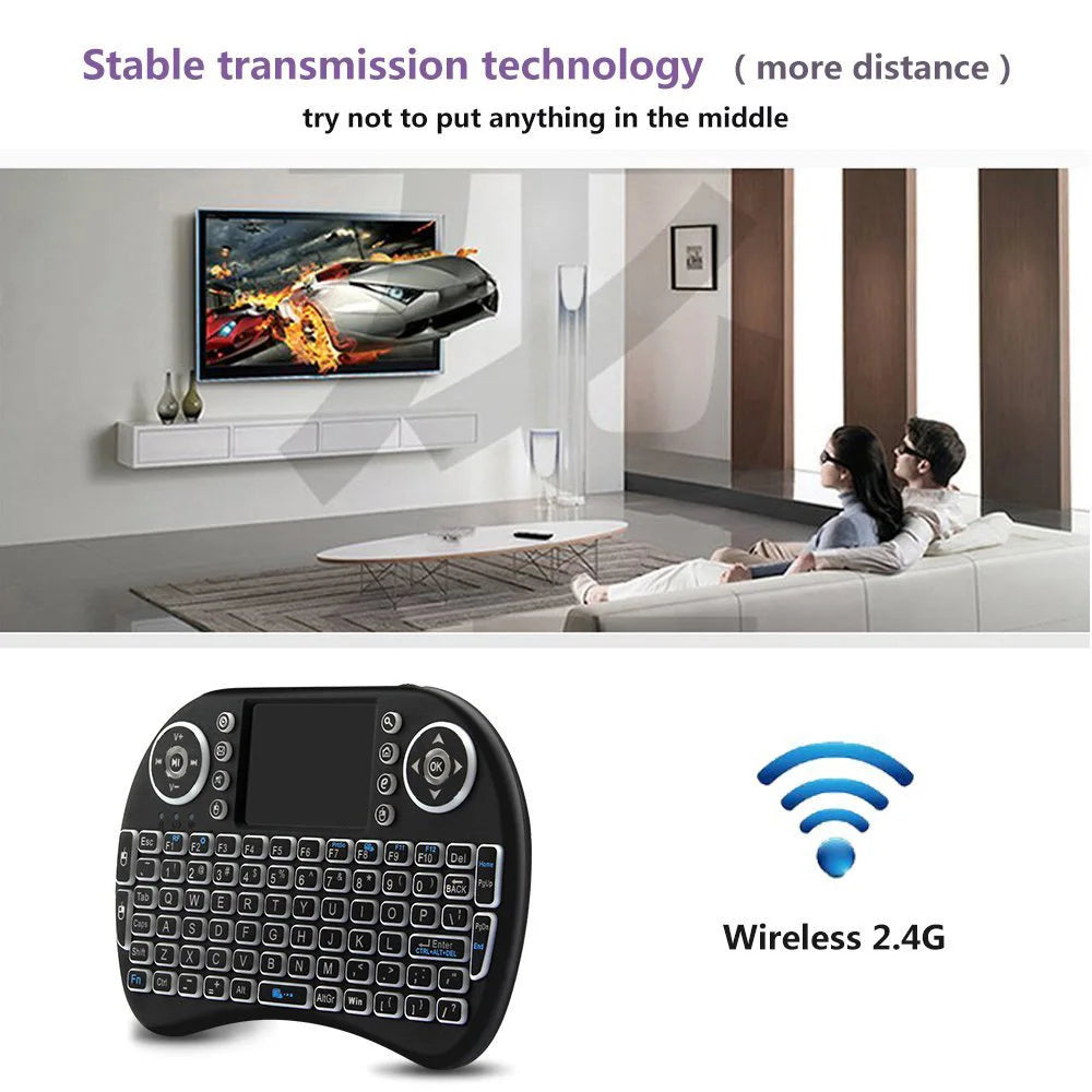 Clavier Mini Sans Fil Rétroéclairé