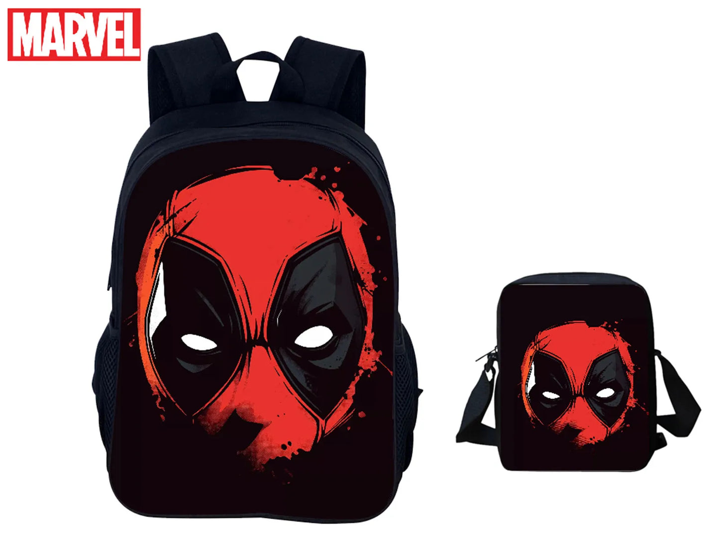 Sac à dos Marvel Deadpool ergonomique avec bretelles arquées et anti-pluie