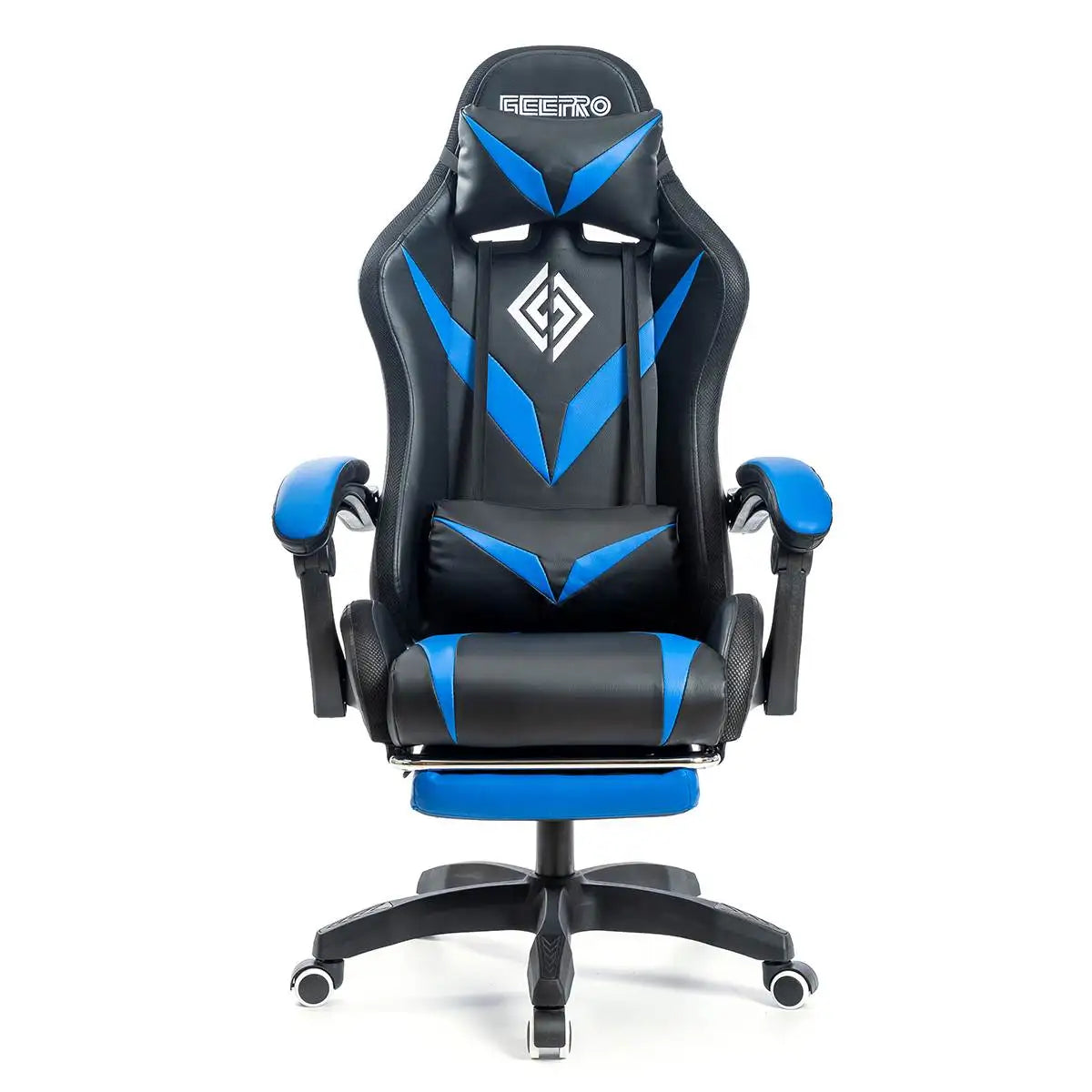 Chaise gamer bleu