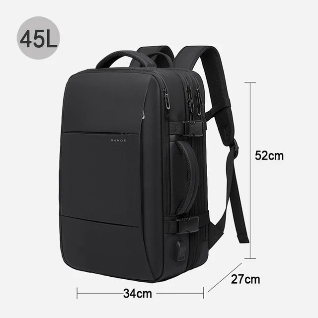 sac à dos ordinateur noir 45L
