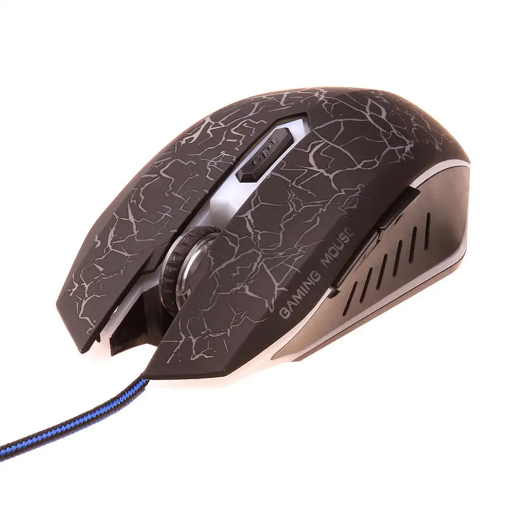 Souris gamer filaire noir
