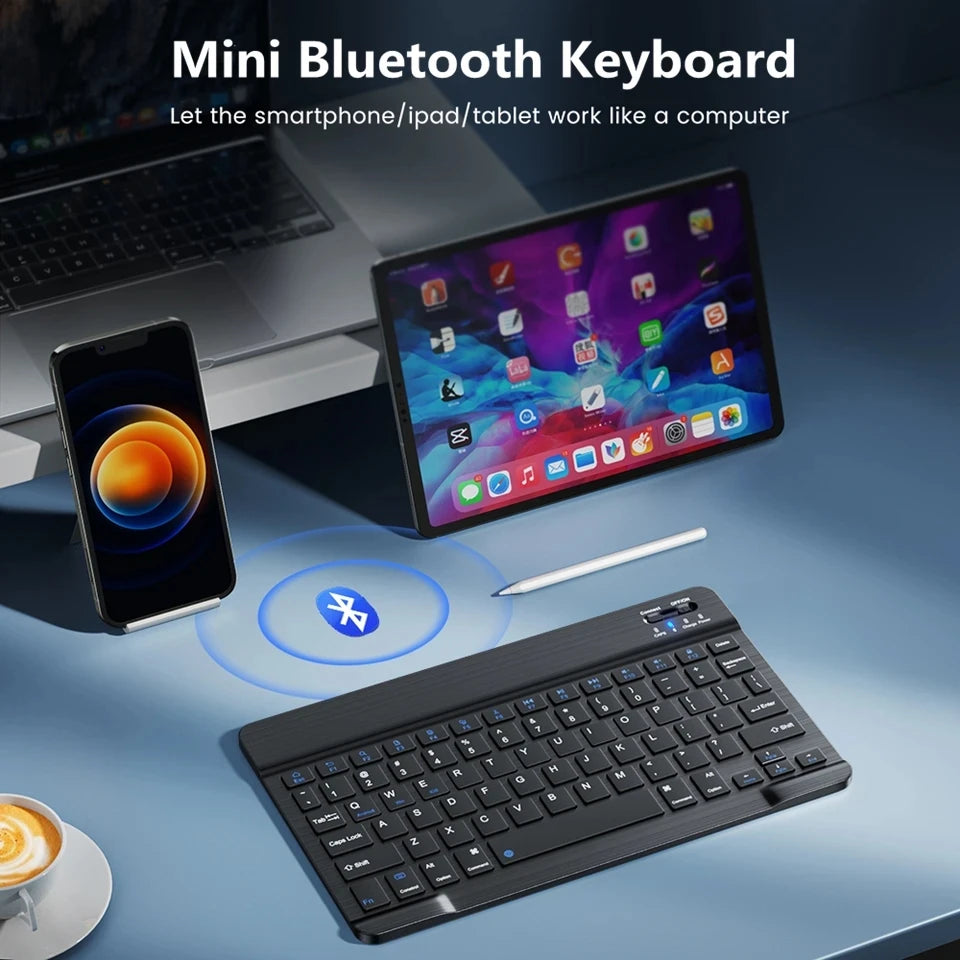 Clavier sans fil Bluetooth Azerty