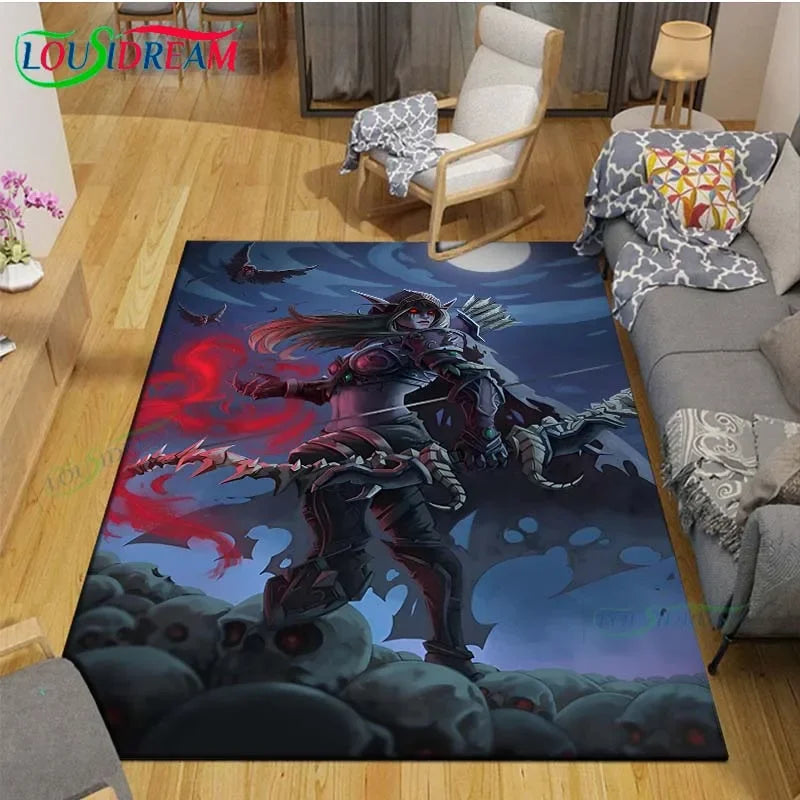 tapis sol gamer wow sylvanas