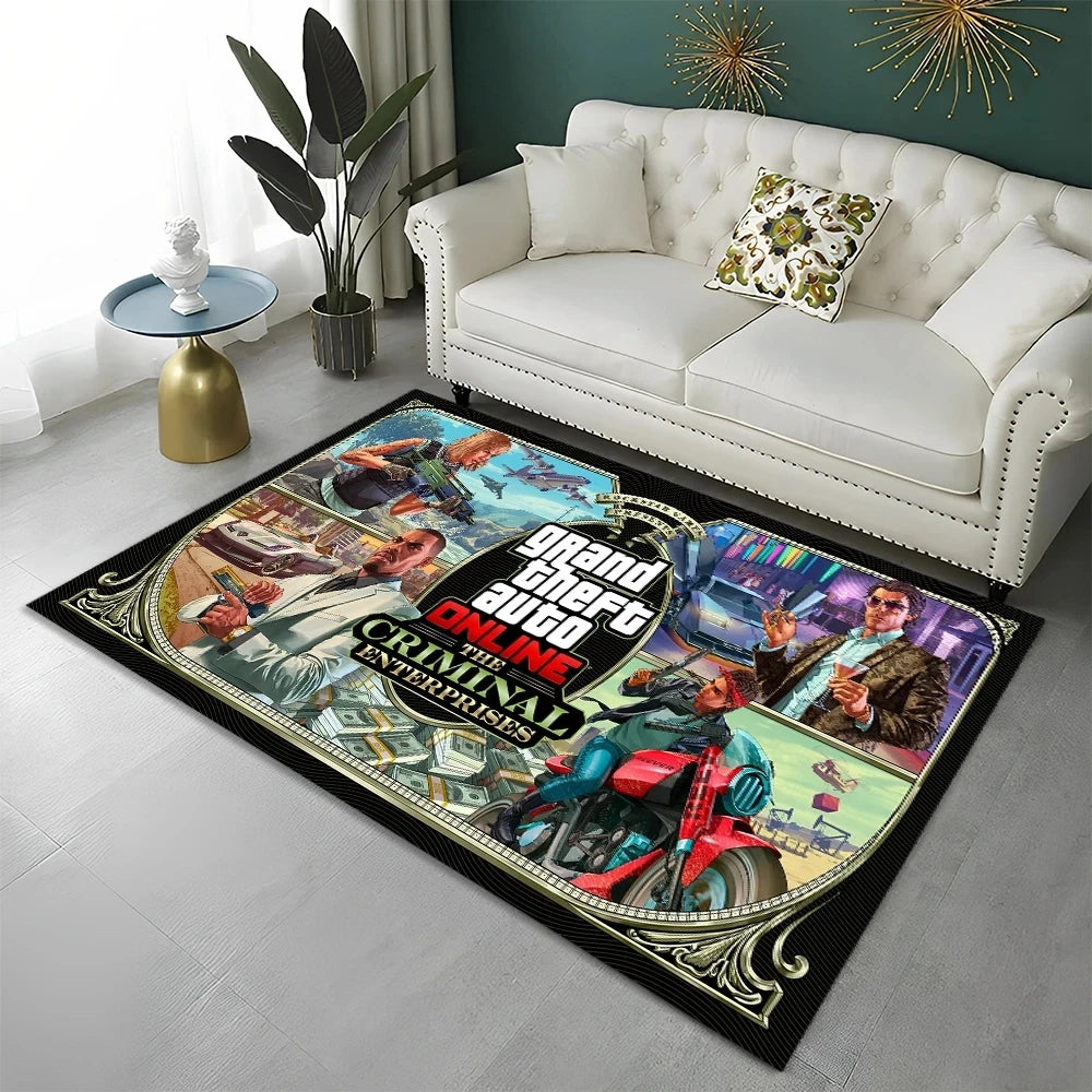 Tapis sol gamer GTA online the criminal enterprises