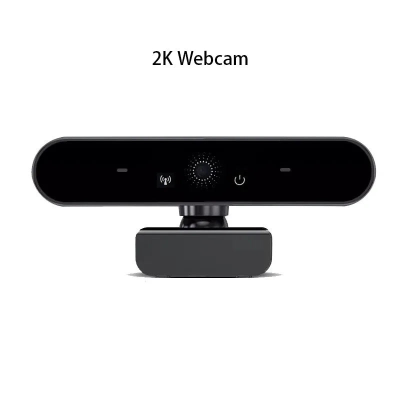 Webcam 2K avec Microphone et Autofocus