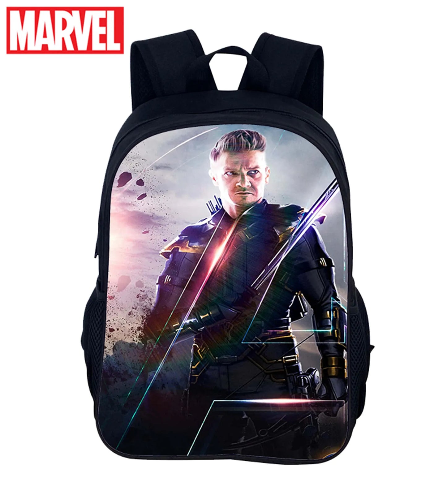 Sac à dos Hawkeye Marvel design cartoon moderne et coloré