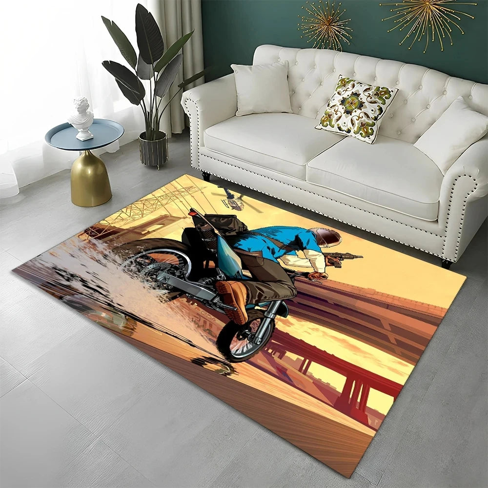 Tapis sol gamer gta moto