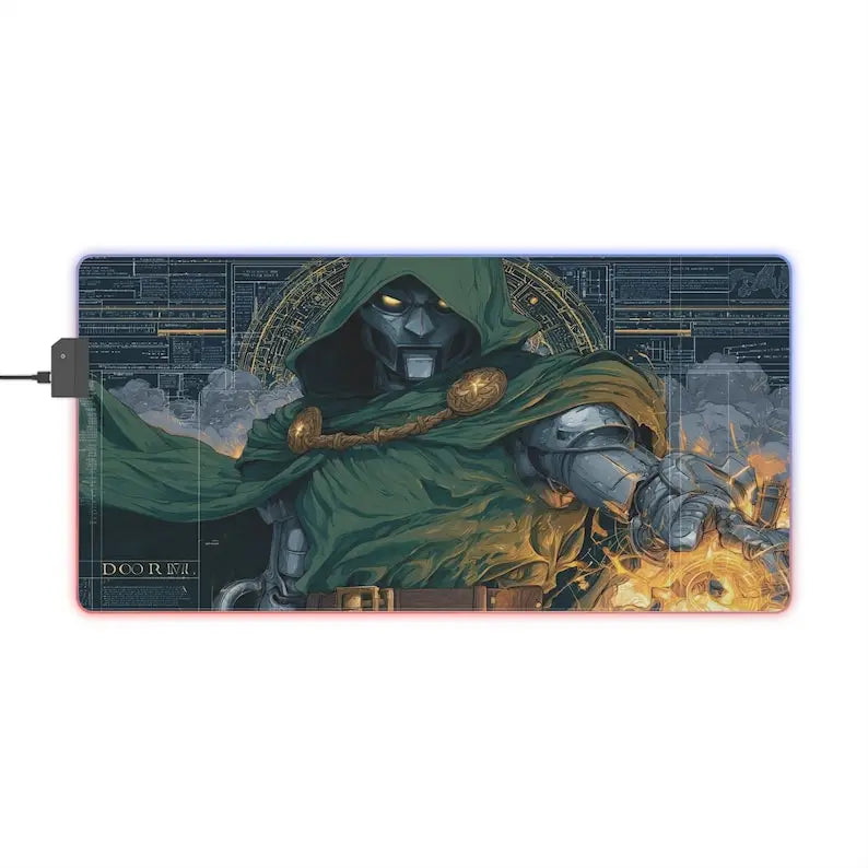 Tapis de souris Marvel Doctor Doom durable et confortable pour PC