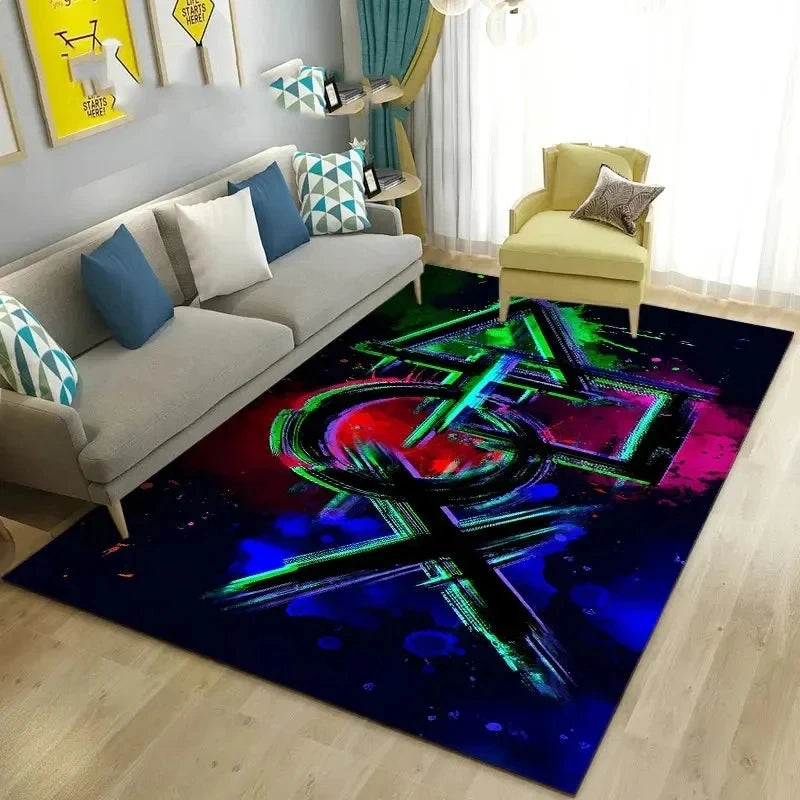 tapis sol playstation logo design