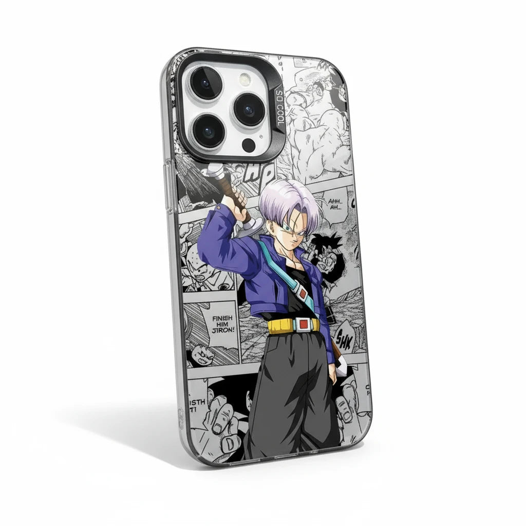 Coque iPhone X XR XS Max style cartoon anti-fingerprint