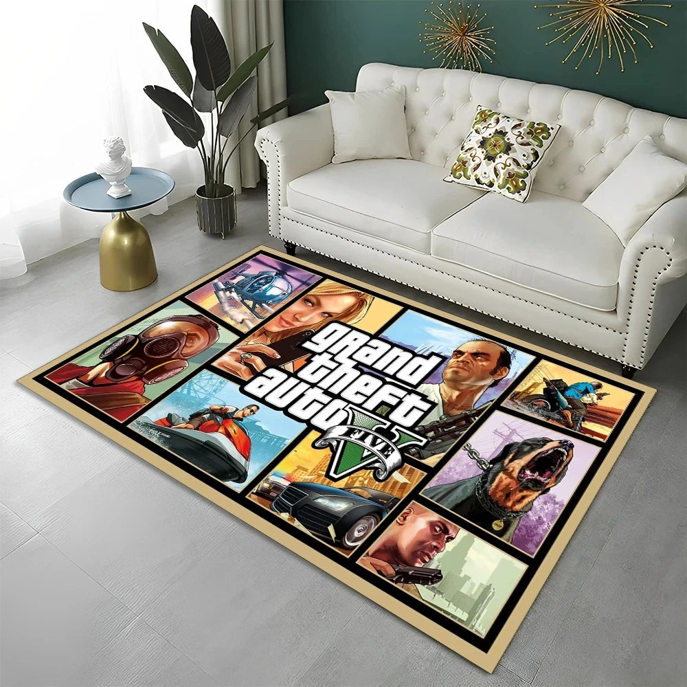 tapis sol gamer GTA V