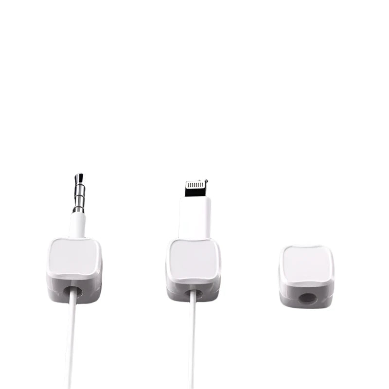 range cable en cube blanc 3 pieces