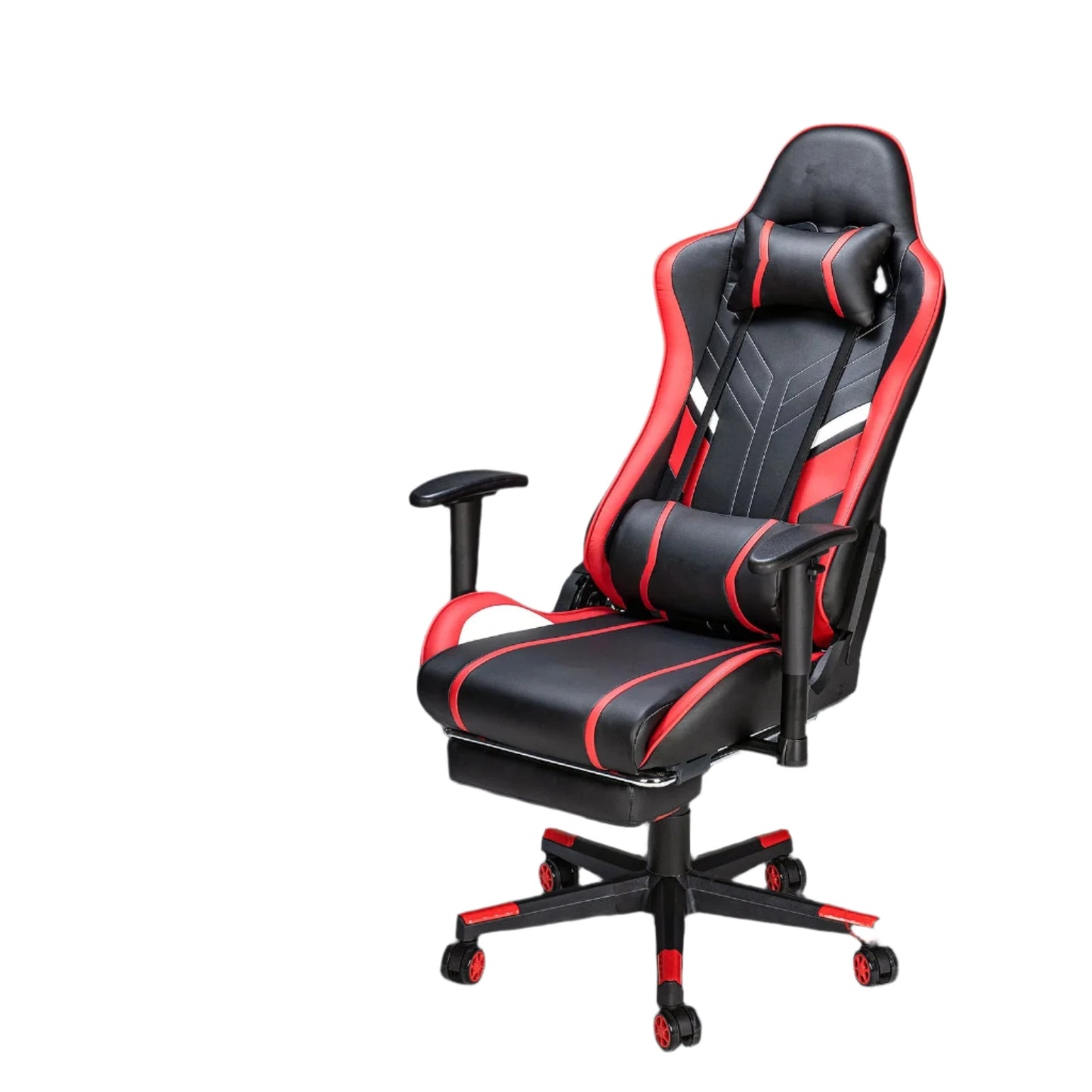chaise gamer avec massage rouge