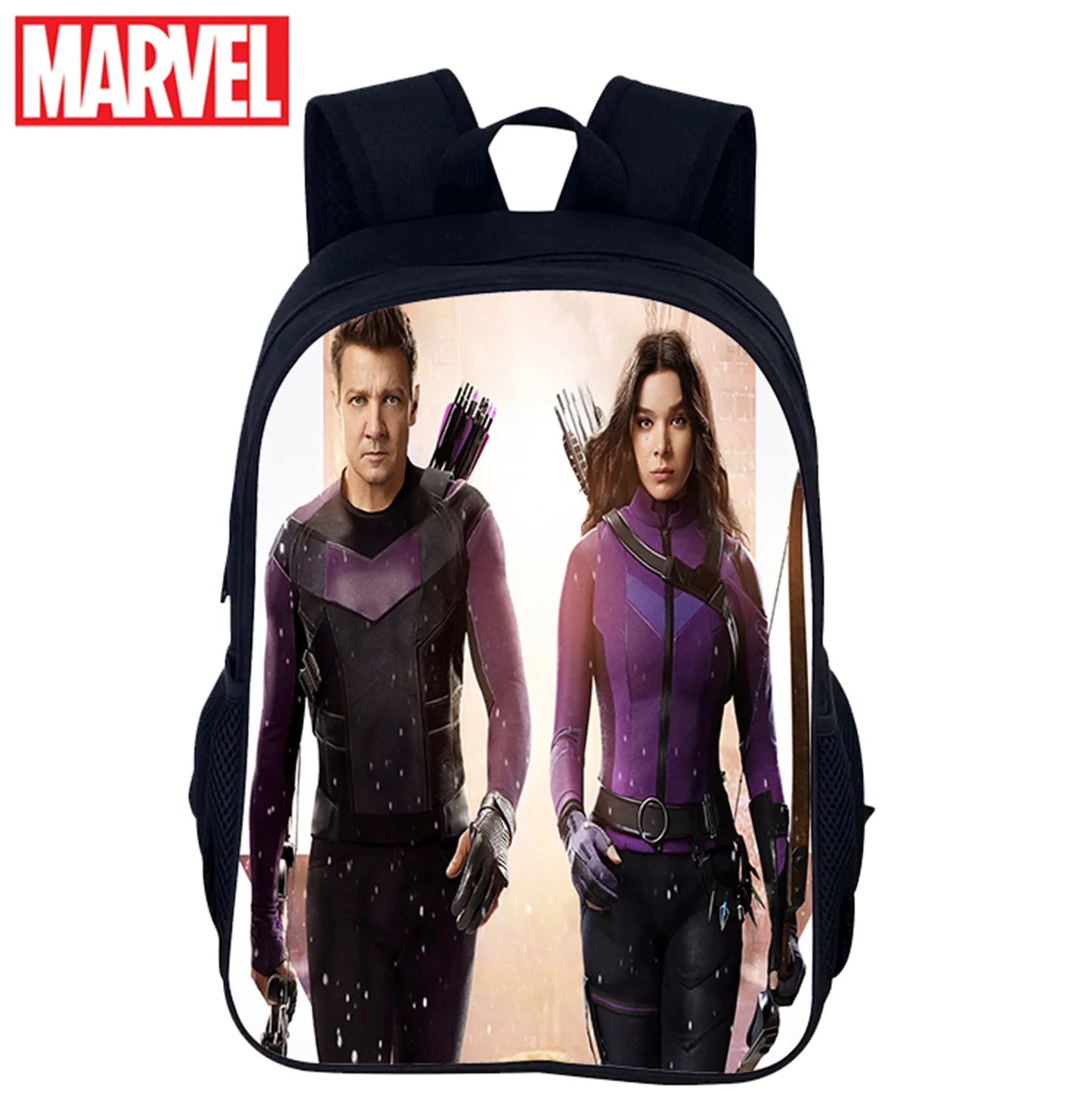 Sac Marvel unisexe Hawkeye 20L-35L, sac scolaire et loisir pour enfants