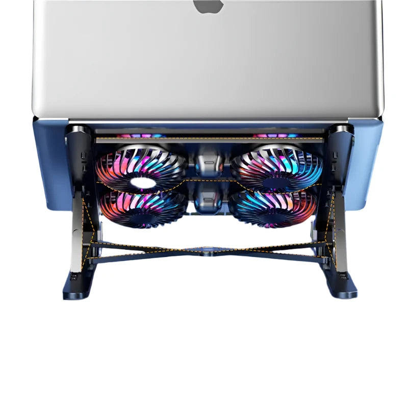 support ordinateur 4 ventilateurs couleur
