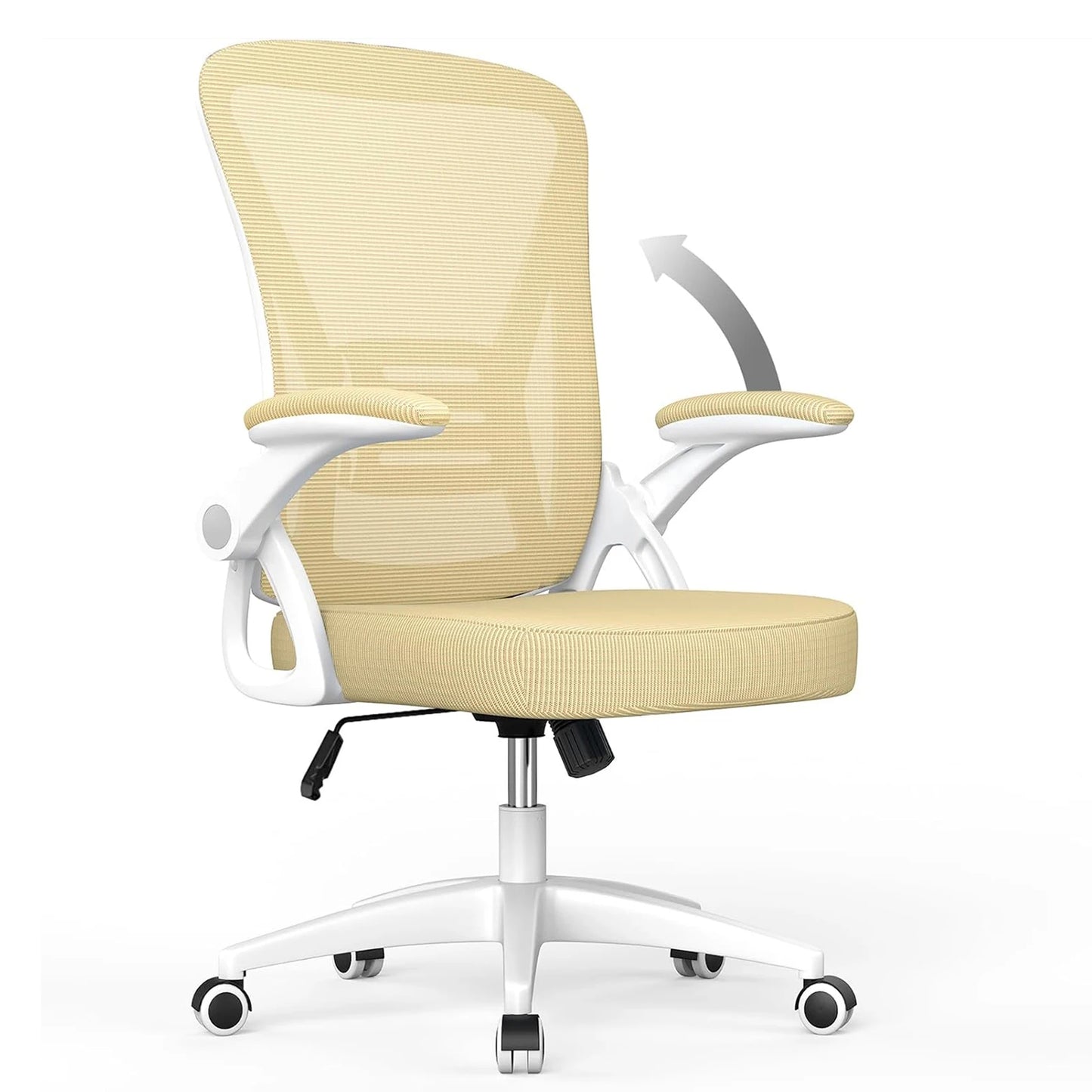 chaise ergonomique jaune