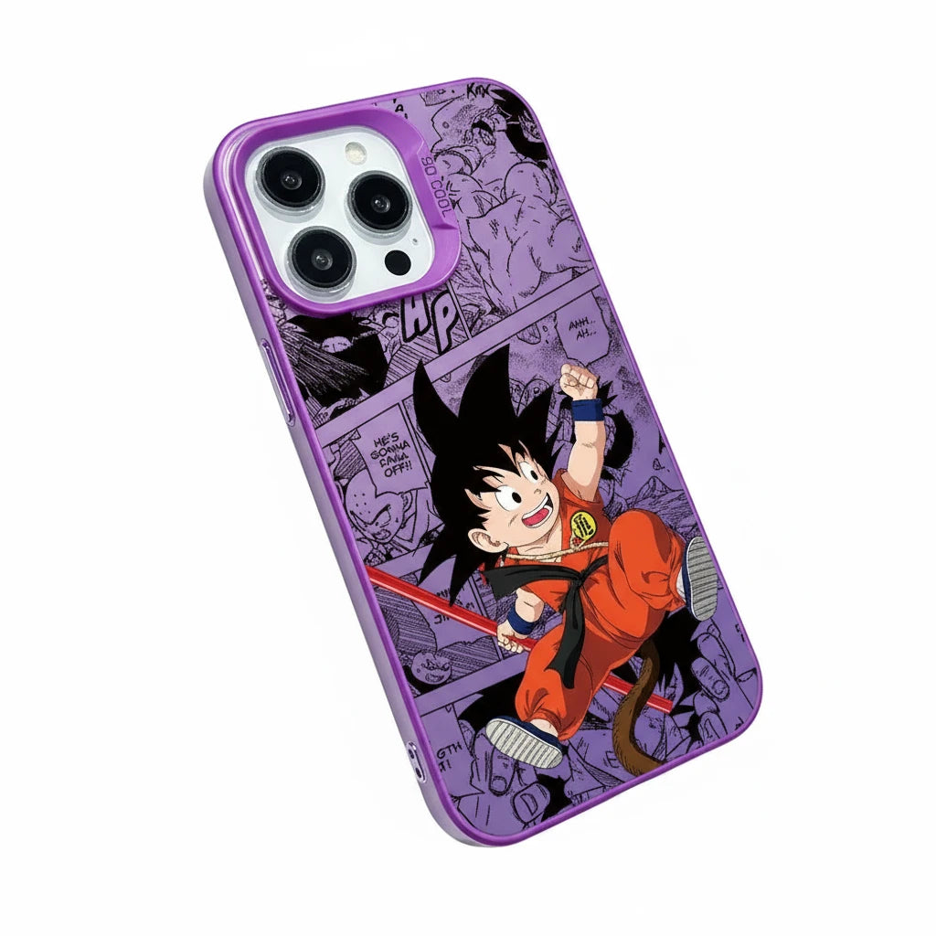 Protection téléphone iPhone anime durable et légère anti-glisse