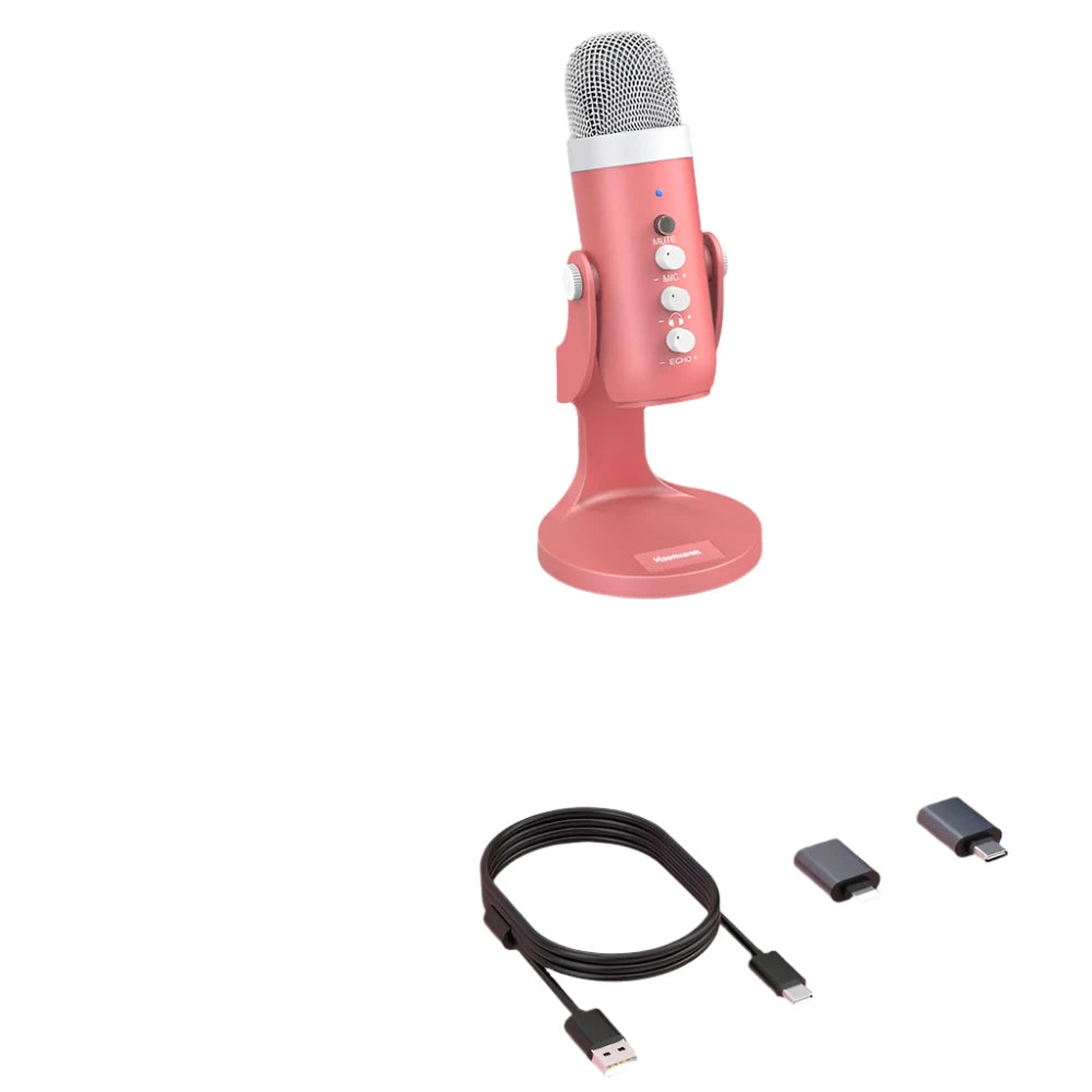 kit micro gamer rose